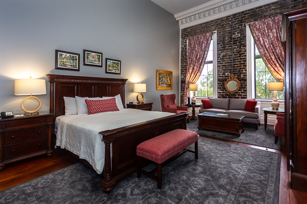 Superior King Hotel Room in Savannah
